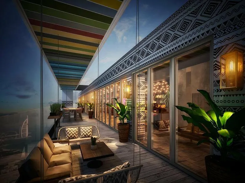 Aloft Palm Jumeirah Dubaj 4*,  Zjednoczone Emiraty Arabskie